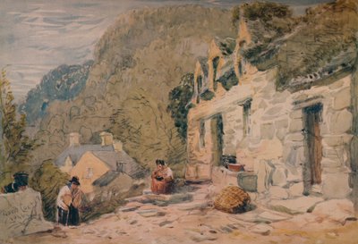 Black Jacks Cottage, Bettws-y-Coed, 1846 von David Cox the elder