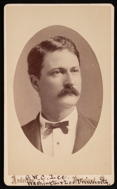 Porträt von George Washington Custis Lee 1832-1913, 1876 von David H. Anderson