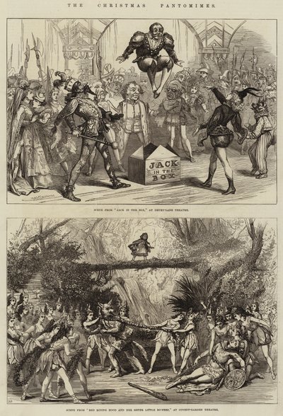 Die Weihnachts-Pantomimen von David Henry Friston