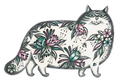 Gehende Katze von David Khaikin