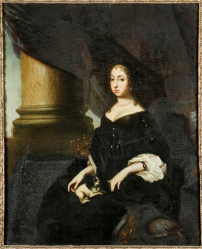 Porträt von Hedvig Eleonora von Holstein-Gottorp 1636-1715, Königin von Schweden, ca. 1670 von David Klöcker Ehrenstrahl