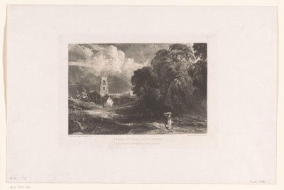 Ansicht von Stoke-by-Nayland von David Lucas