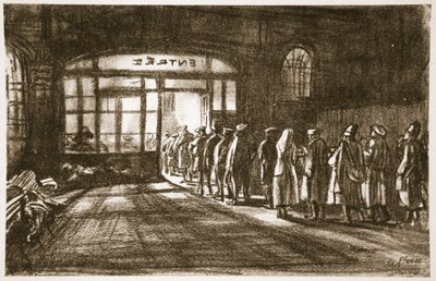 An einer Basisstation, Illustration aus 