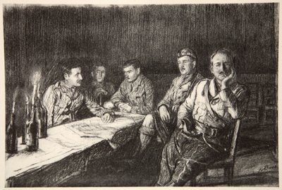 Offiziersmesse der Gordon Highlander, Illustration aus 