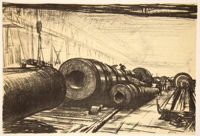 Einige große Kanonen, Illustration aus 