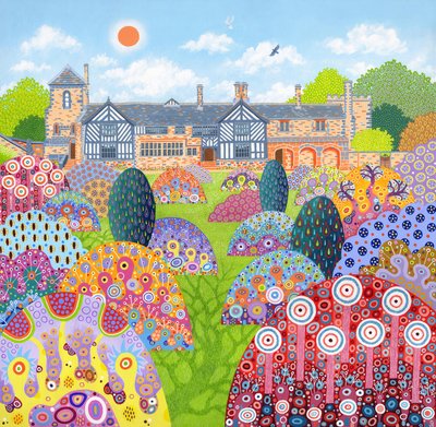 Shibden Hall Sonne von David Newton