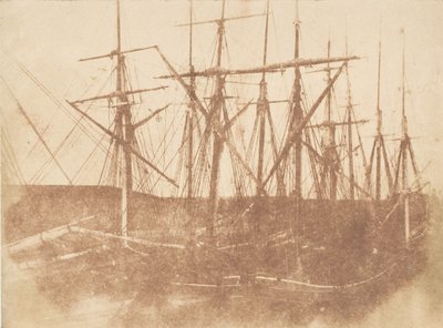 St. Andrews. Schiffe im Hafen von Hill and Adamson