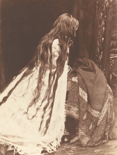 Gebet, 1843-1847 von David Octavius Hill, Robert Adamson