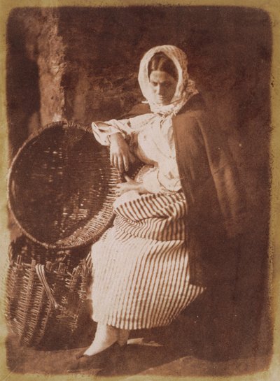 Mrs. Hall, Newhaven, 1843-47 von David Octavius Hill