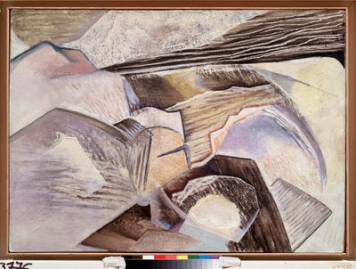 Kubistische Komposition von David Petrovich Sterenberg
