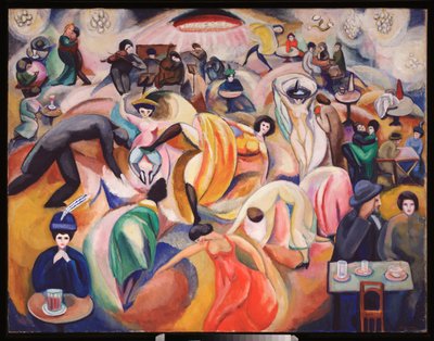 Ein Nachtclub in Paris von David Petrovich Sterenberg