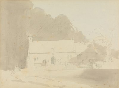 Eine Landkirche von David Roberts