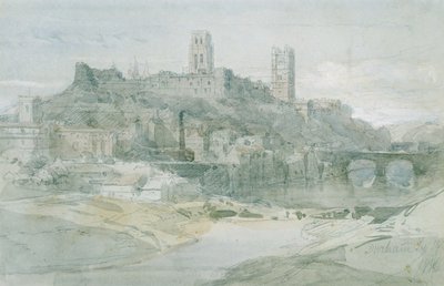 Durham, 1836 von David Roberts