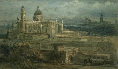 Eingang zu Herez, Spanien von David Roberts