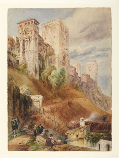 Festung der Alhambra von David Roberts