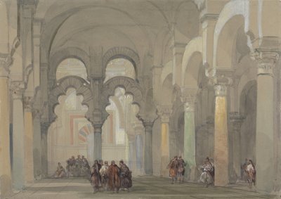 Die Moschee von Cordoba von David Roberts
