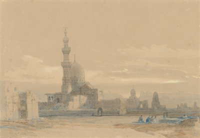 Die Gräber der Kalifen, Kairo von David Roberts