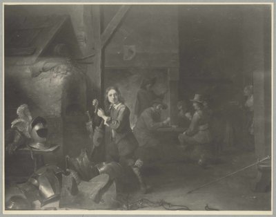 Wachstube von David Teniers the Younger