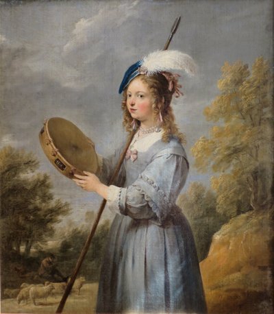 Hirtin von David Teniers the Younger
