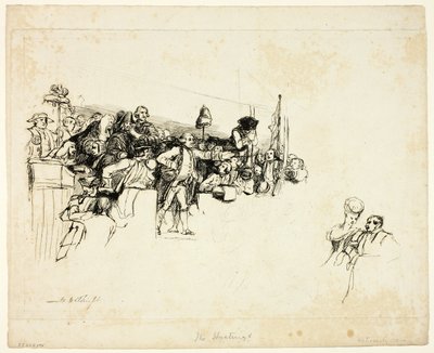 Charles James Fox auf dem Wahlkampf in Covent Garden von David Wilkie