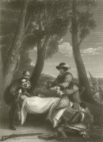 Der Tod von Sir Philip Sidney von David Wilkie