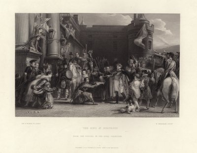 Der König in Holyrood von David Wilkie