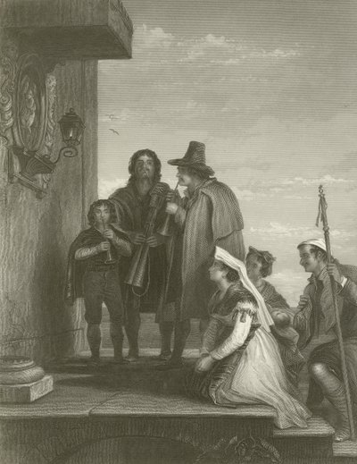 Die Pifferari von David Wilkie