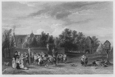 Das Dorffest, nach dem Bild in der Königlichen Sammlung von David the Younger (after) Teniers