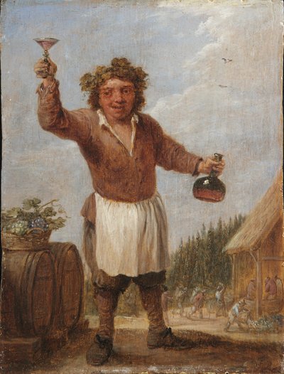 Eine Allegorie der vier Jahreszeiten: Herbst von David Teniers the Younger