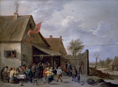 Kirmes am St. Georgstag von David Teniers the Younger