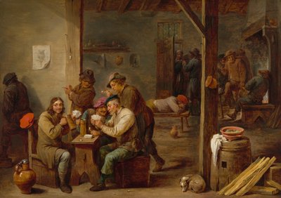 Wirtshausszene von David the Younger Teniers