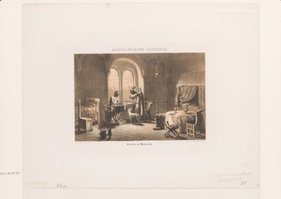 Karolingisches Interieur von David van der Kellen