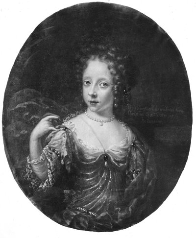 Kristina Charlotta, 1679-1689, Prinzessin von Dänemark von David von Krafft
