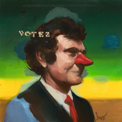 Marcel Broodthaers 19 (Votez), 2023 von Davis Lisboa