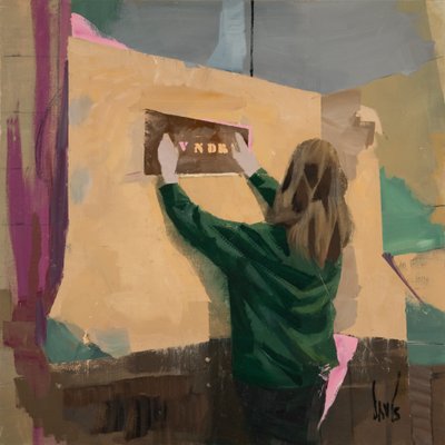 Musée des Aigles Modernes 17 (VNDR), 2024 von Davis Lisboa