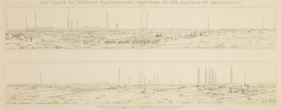Panorama des Plateaus von Sebastopol von Day and Son