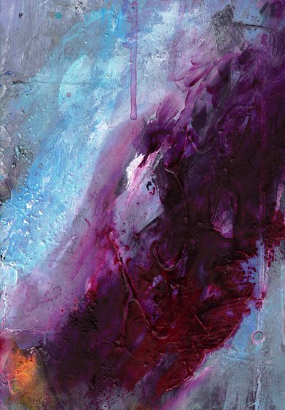 Abstrakter Farbfluss von Deb Chaney