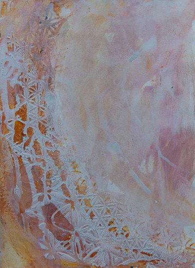 Zarte Blush-Frost-Muster von Deb Chaney