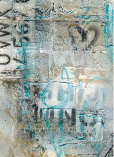 Verwittertes Urbanes Abstrakt von Deb Chaney