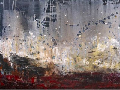 Dynamische Abstrakte Landschaft von Deb Chaney
