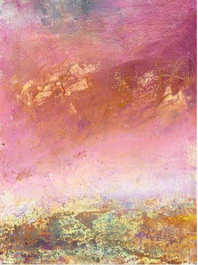 Ätherischer Rosa Horizont von Deb Chaney