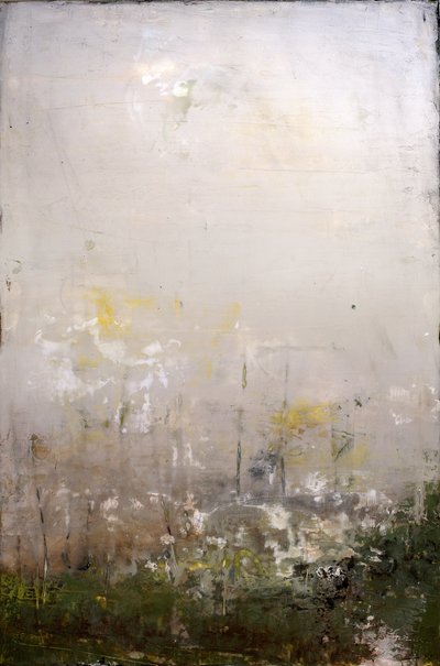 Nebeliges Abstraktes Feld von Deb Chaney