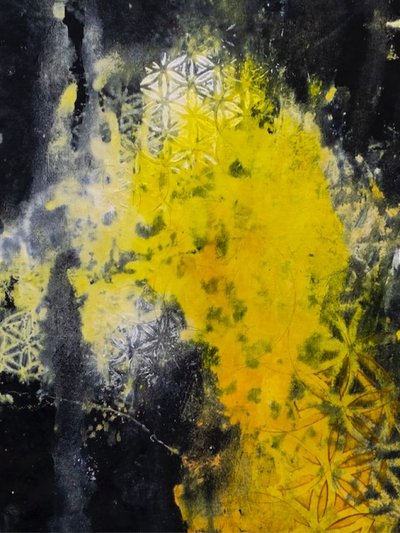 Lebendige abstrakte Geometrie von Deb Chaney