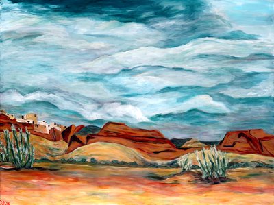 Landschaft in New Mexico von Deborah Eve Alastra