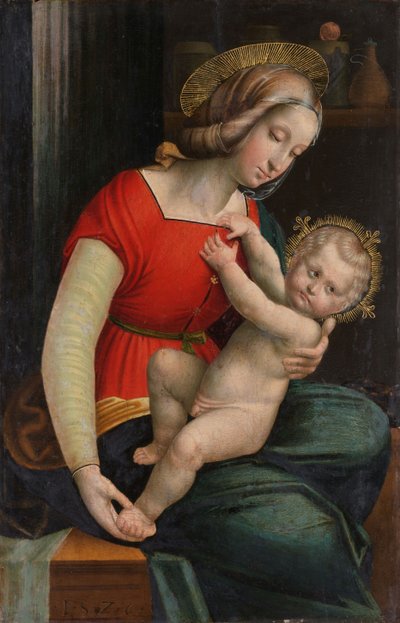 Madonna mit Kind von Defendente Ferrari