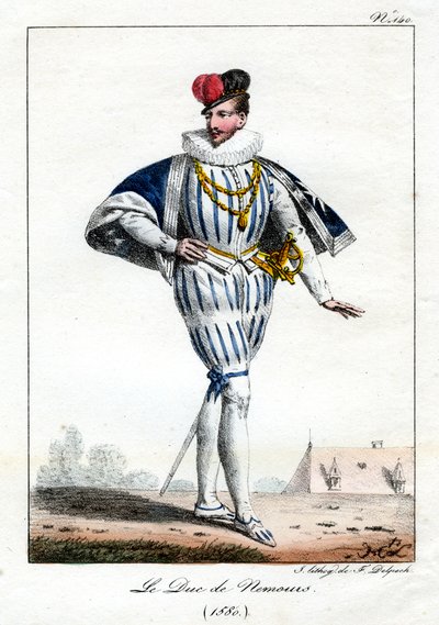 Jacques de Savoie, 2. Herzog von Nemours, 1580 von Delpech