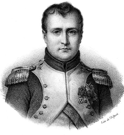 Napoleon I. Bonaparte, Kaiser von Frankreich ab 1804, ca. 1830 von Delpech