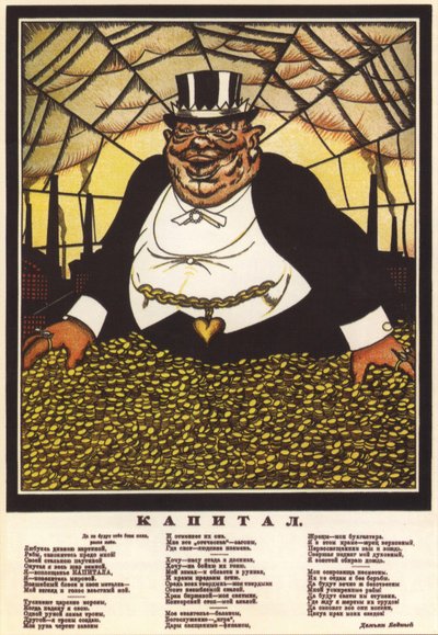 Das Kapital Poster, 1920 von Deni