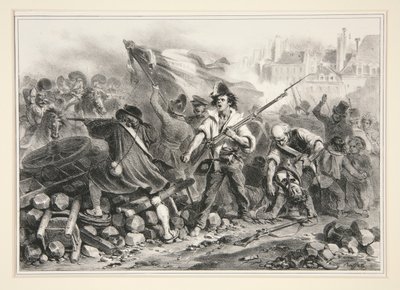 Gestorben für die Freiheit von Denis Auguste Marie Raffet