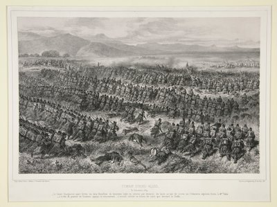 Kampf von von Denis Auguste Marie Raffet